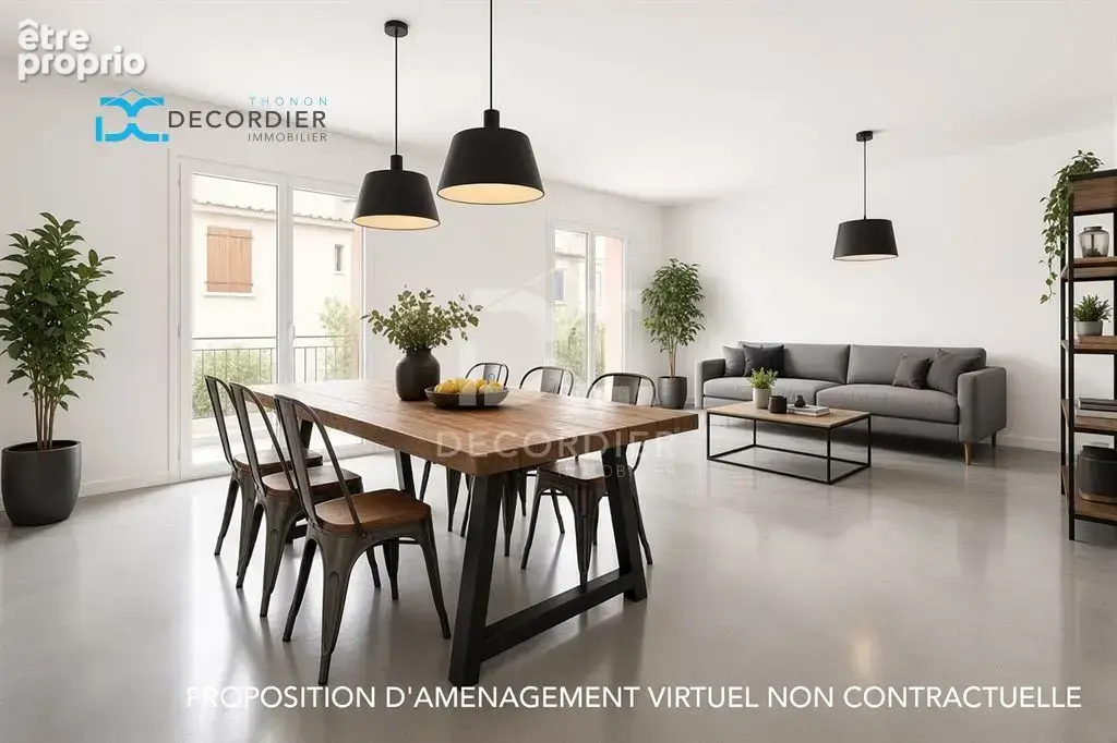 Thonon les bains appartement t3 de 70.12m² - photo 21