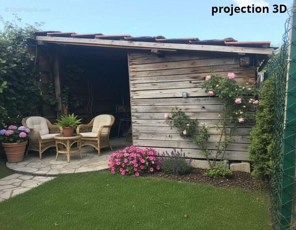  projection 3D  - Appartement à FONTAINE-LES-DIJON