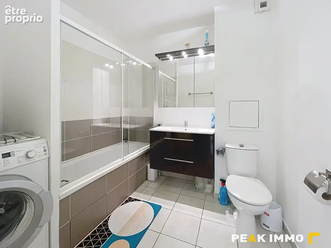 Exclusif etrembieres face douane suisse de veyrier magnifique appartement t2 avec balcon et garage - photo 4