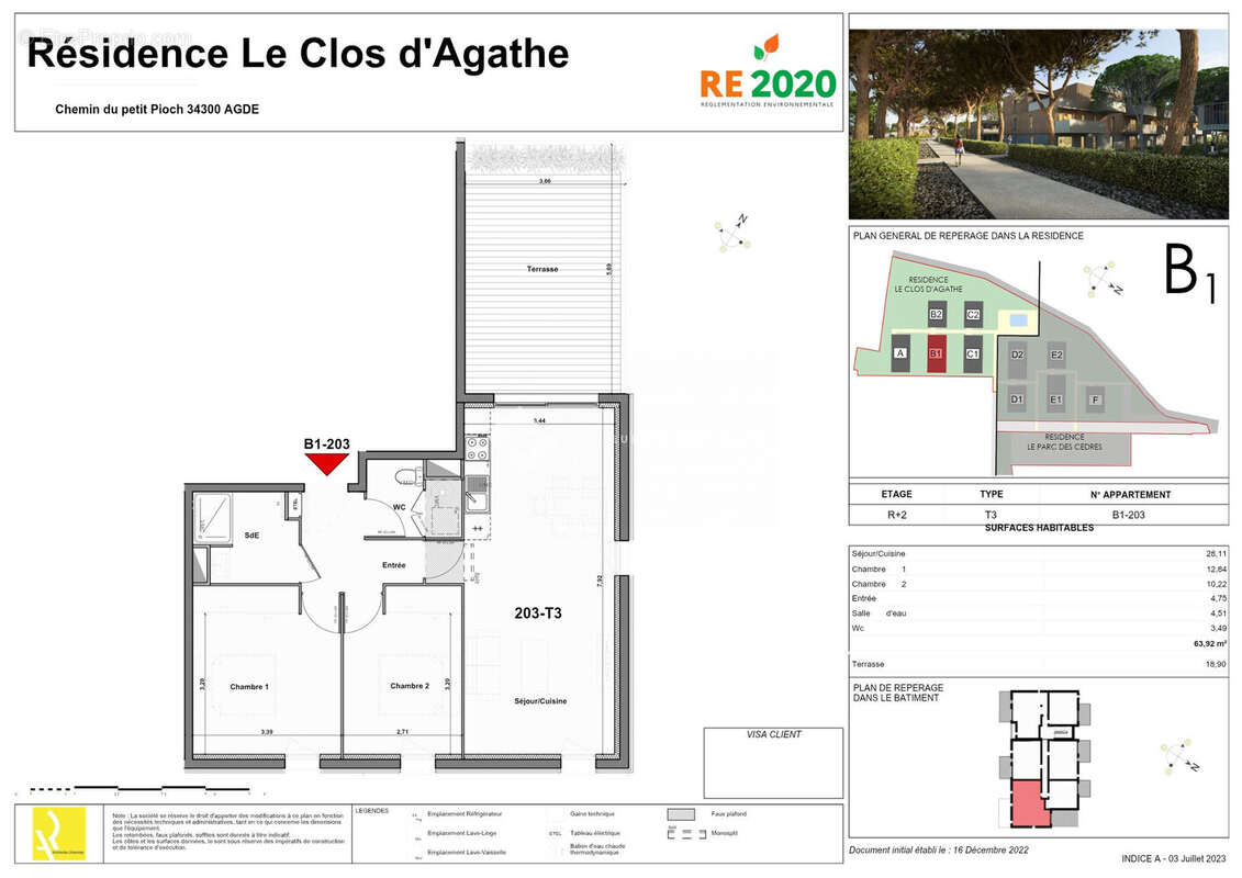 Appartement à AGDE