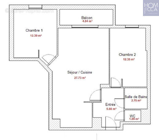 Appartement à TASSIN-LA-DEMI-LUNE