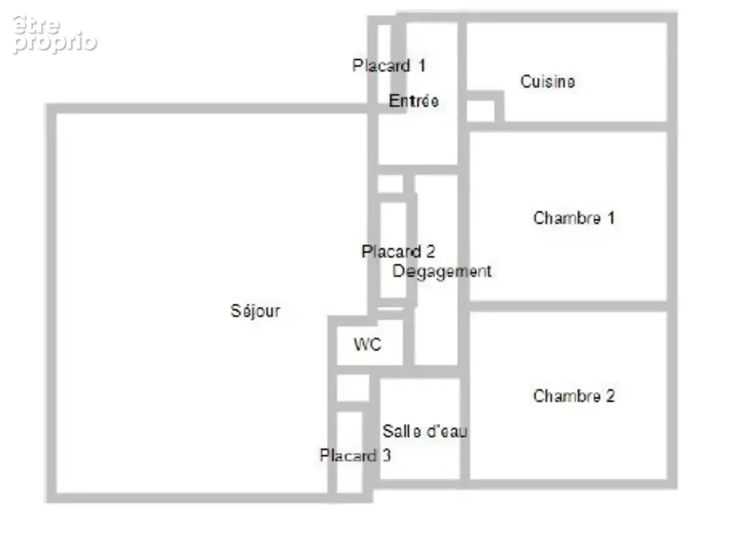 Coeur de ville - appartement 3pp - photo 12