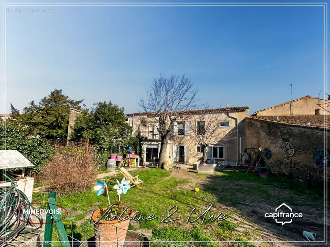 Maison bourgeoise de caractère avec jardin – 259 m² – Azille (Minervois) - photo 18