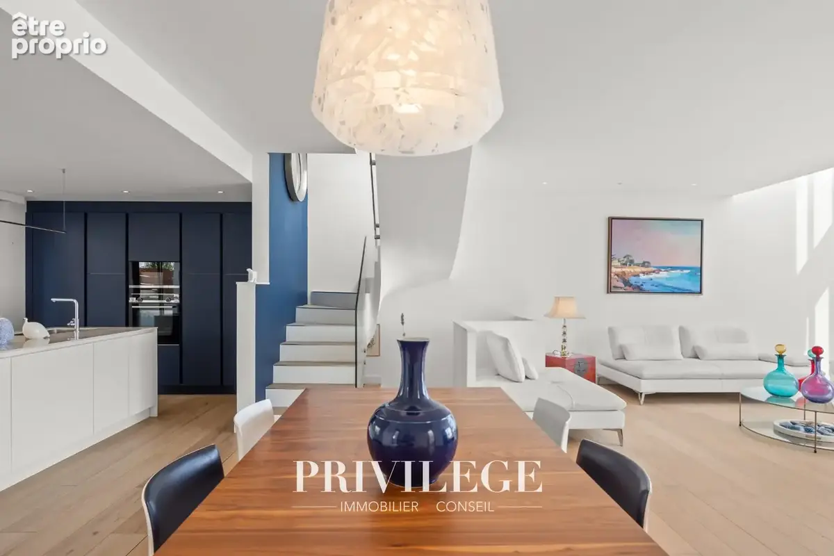 Nice   villa contemporaine avec piscine, vue dégagée et aperçu mer   domaine sécurisé - photo 12