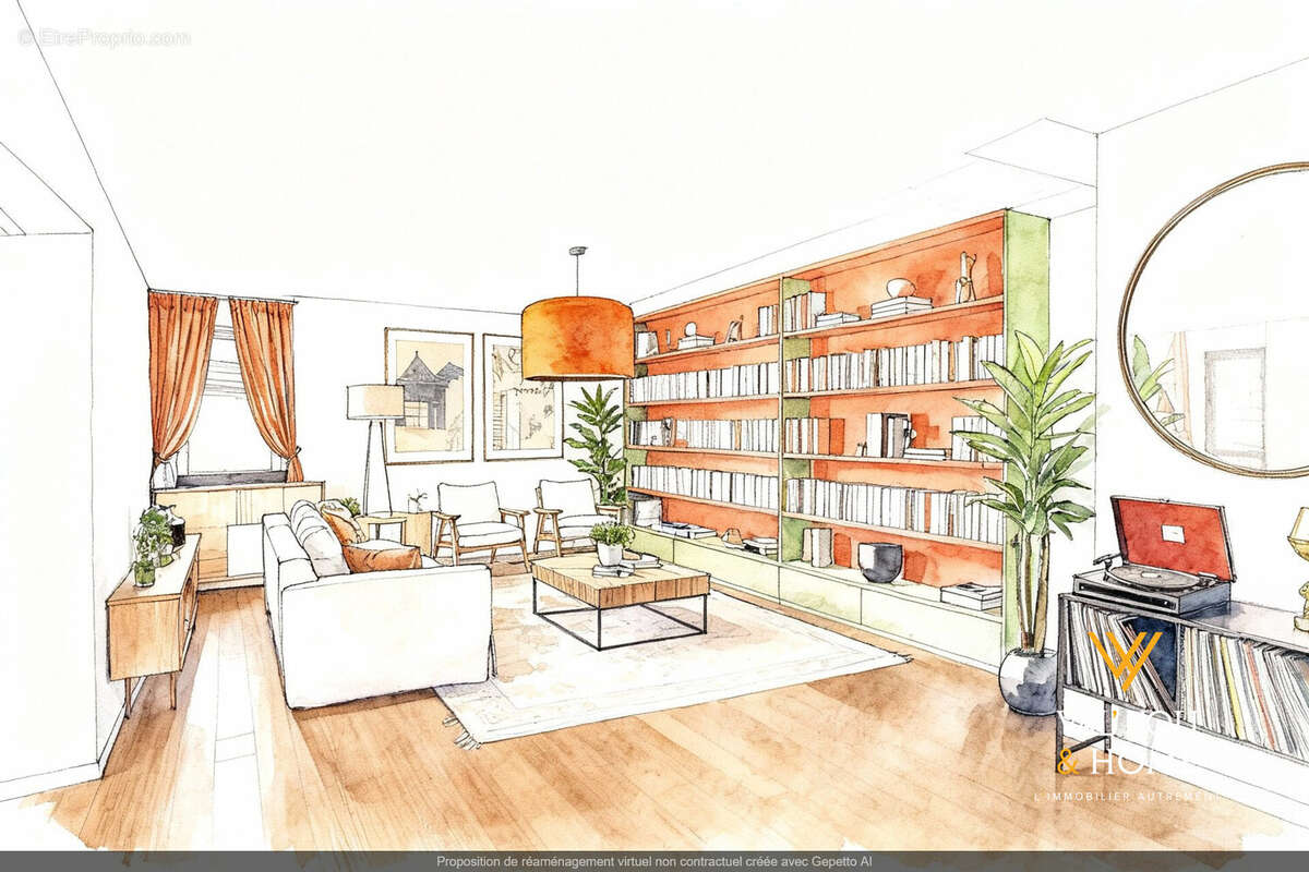 Appartement à LA TOUR-DE-SALVAGNY