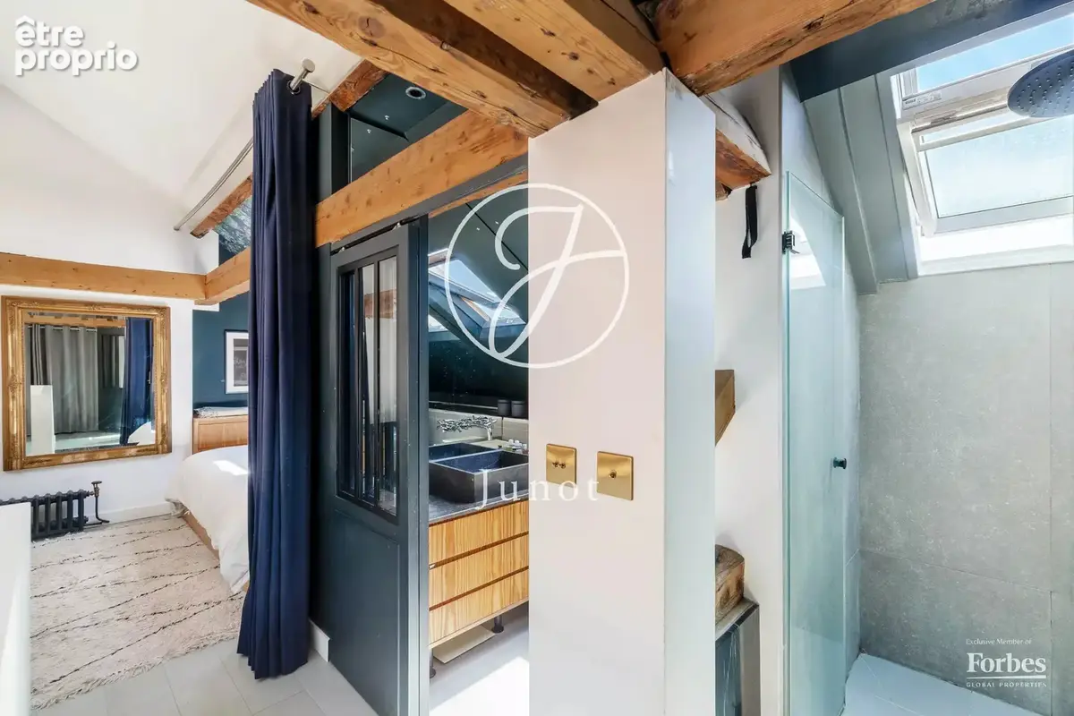 Paris 18e - MONTMARTRE / CAULAINCOURT - Atelier d'artiste - 88,26m² au sol - 77,55m² Carrez - 2 chambres - Dernier étage - photo 25