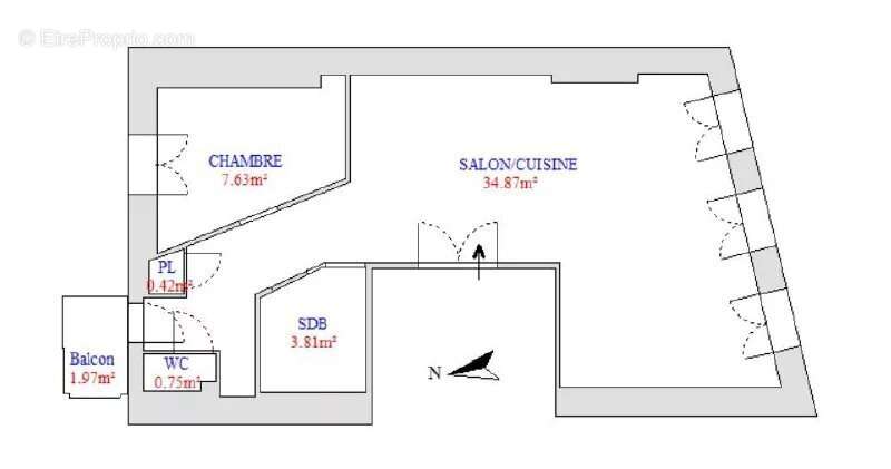Appartement à MARSEILLE-5E