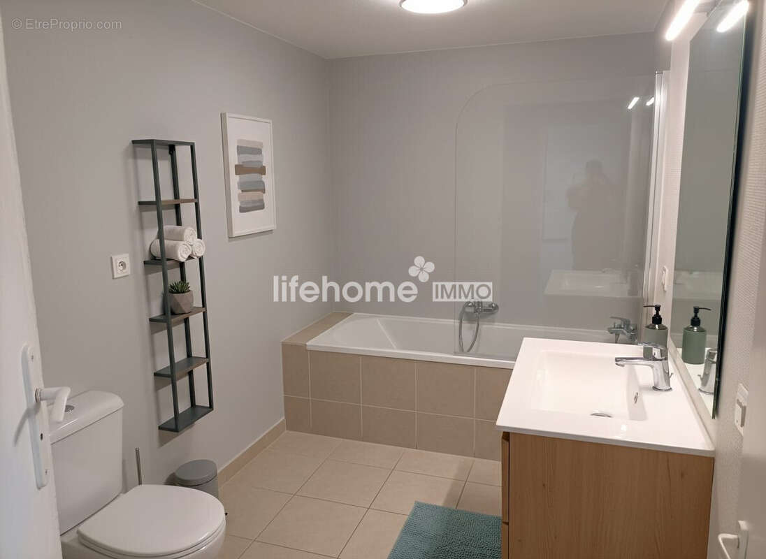 Aménagement virtuel, source d'inspiration - Appartement à BALARUC-LES-BAINS