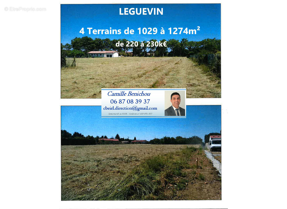 Terrain à LEGUEVIN