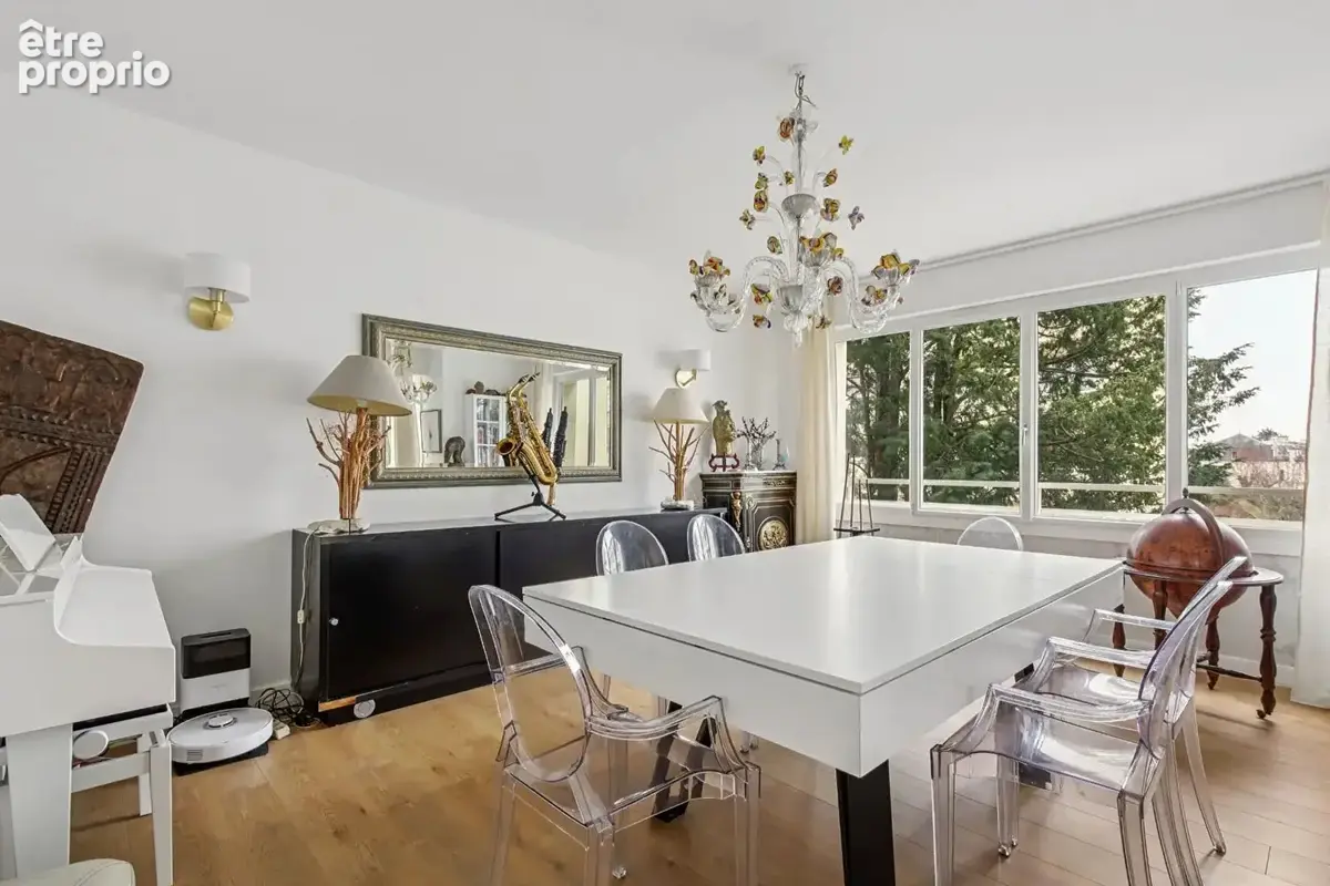 BAS DE CHATOU à 3 mn du RER appartement 5 pièces de 123.55 m² avec 3 chambres, balcon, ascenseur - photo 5