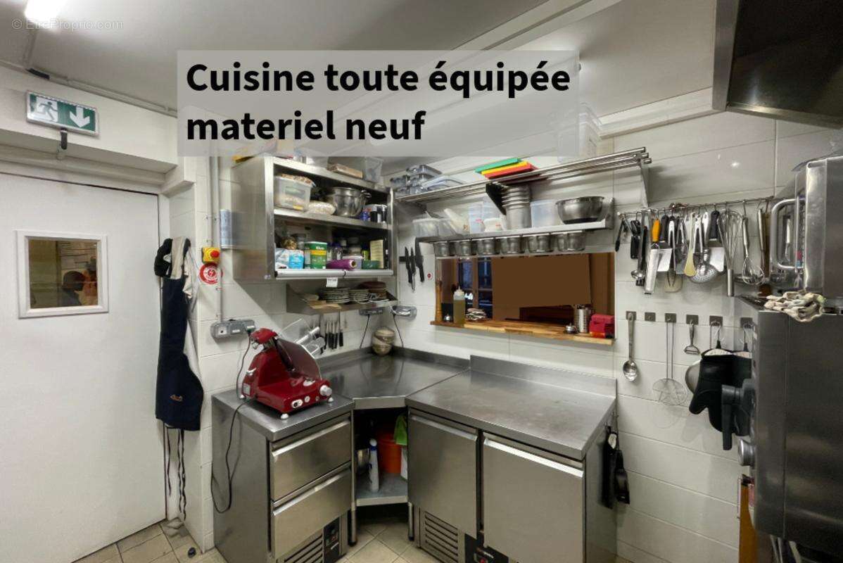 Montreuil centre 93100 restaurant licence 3 avec appartement - photo 9