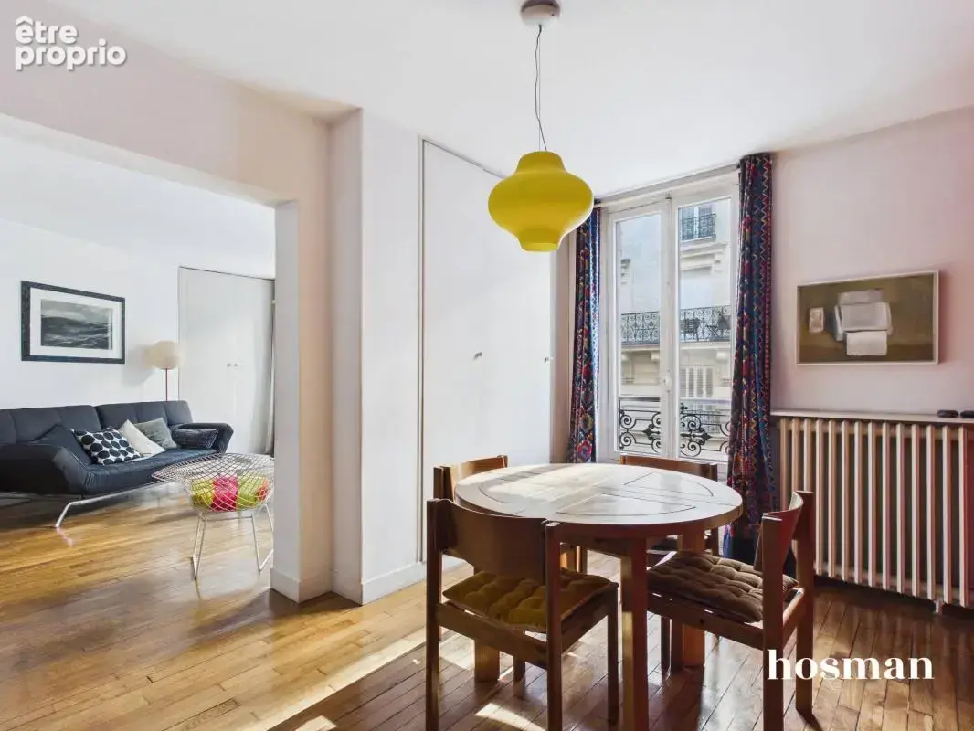 Appartement 4 pièces - 74m² Carrez - Rue Lamarck, Paris 18ème - Lamarck Caulaincourt - photo 5
