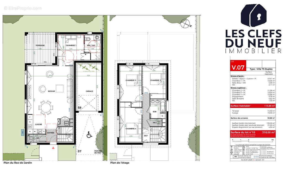 Maison Tournefeuille 5 pièces 116 m² + Jardin + Terrasse + Garage ! TOURNEFEUILLE - photo 17
