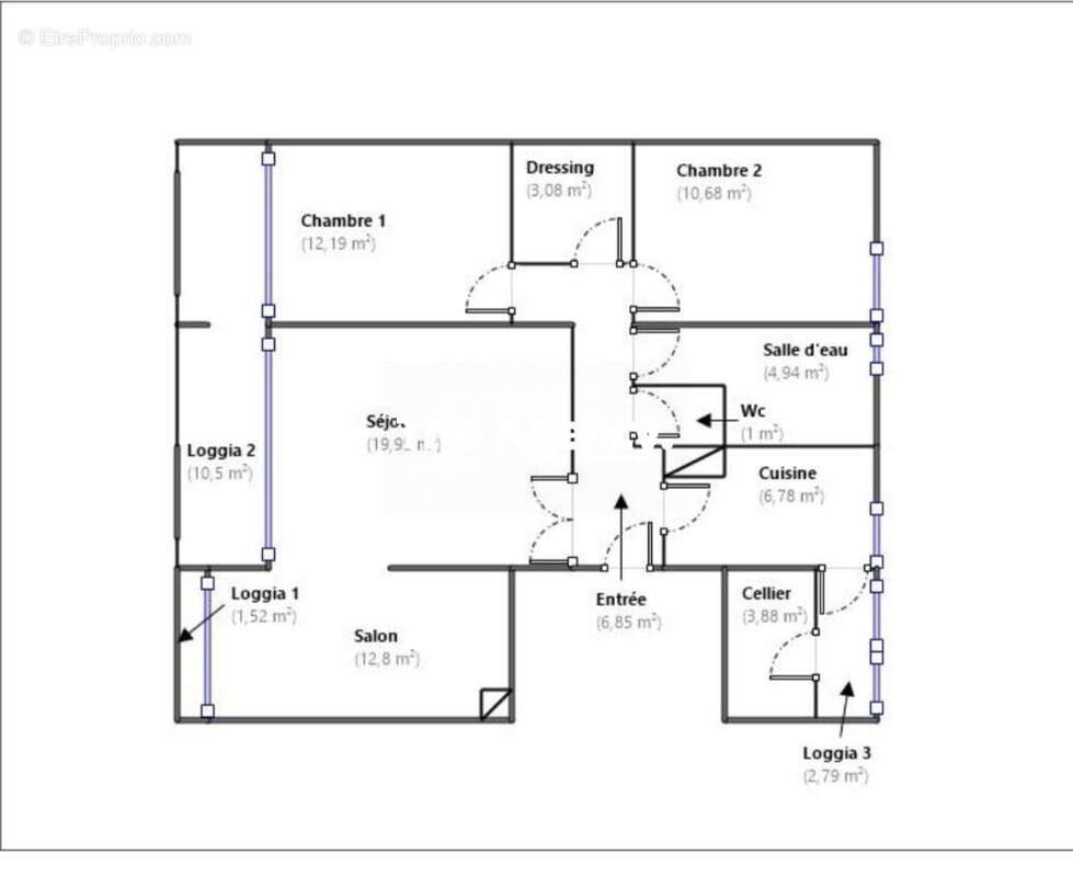Appartement à MARSEILLE-11E