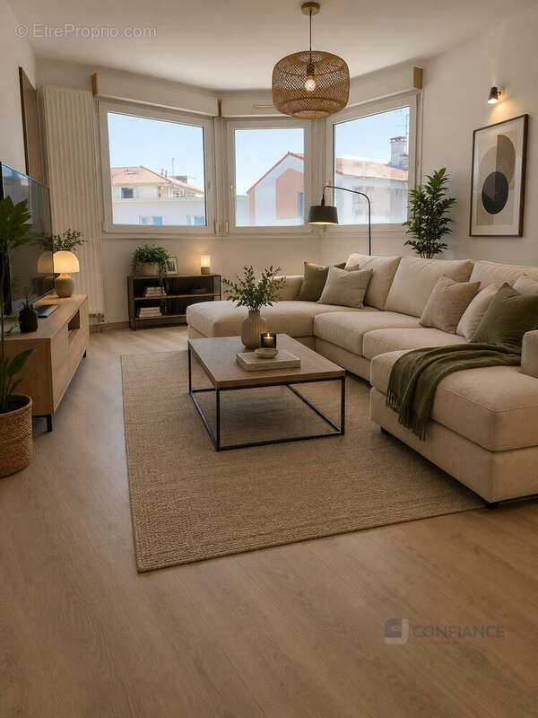 Appartement 75 m² à Villeurbanne  - photo 2