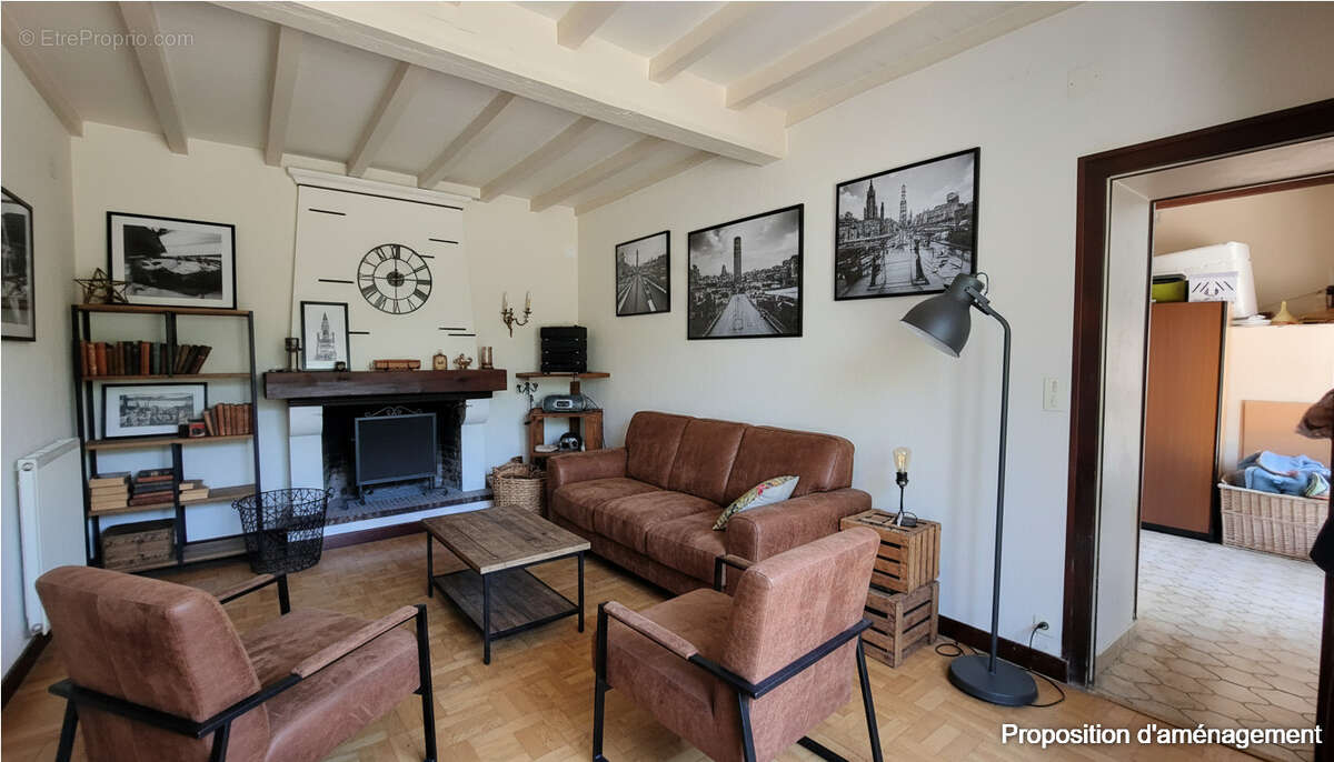 Maison de bourg  169m2, 1 760 m² de jardin)+ Local indépendant - photo 8