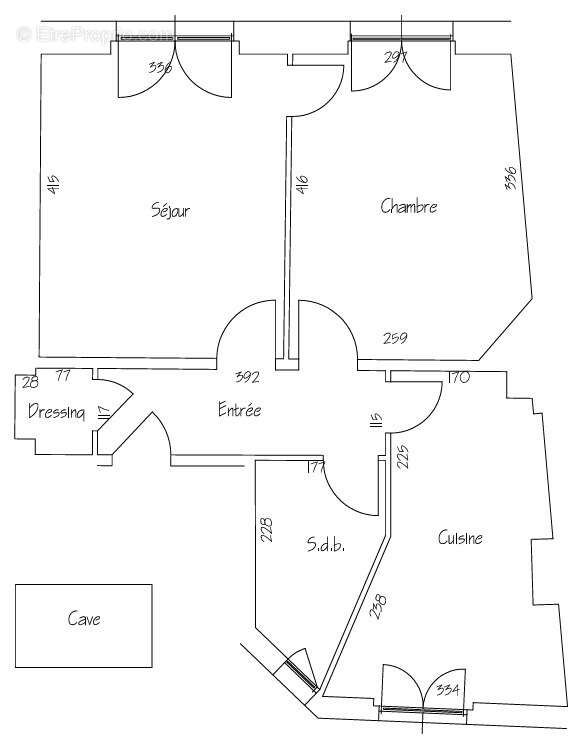 Appartement à PARIS-15E