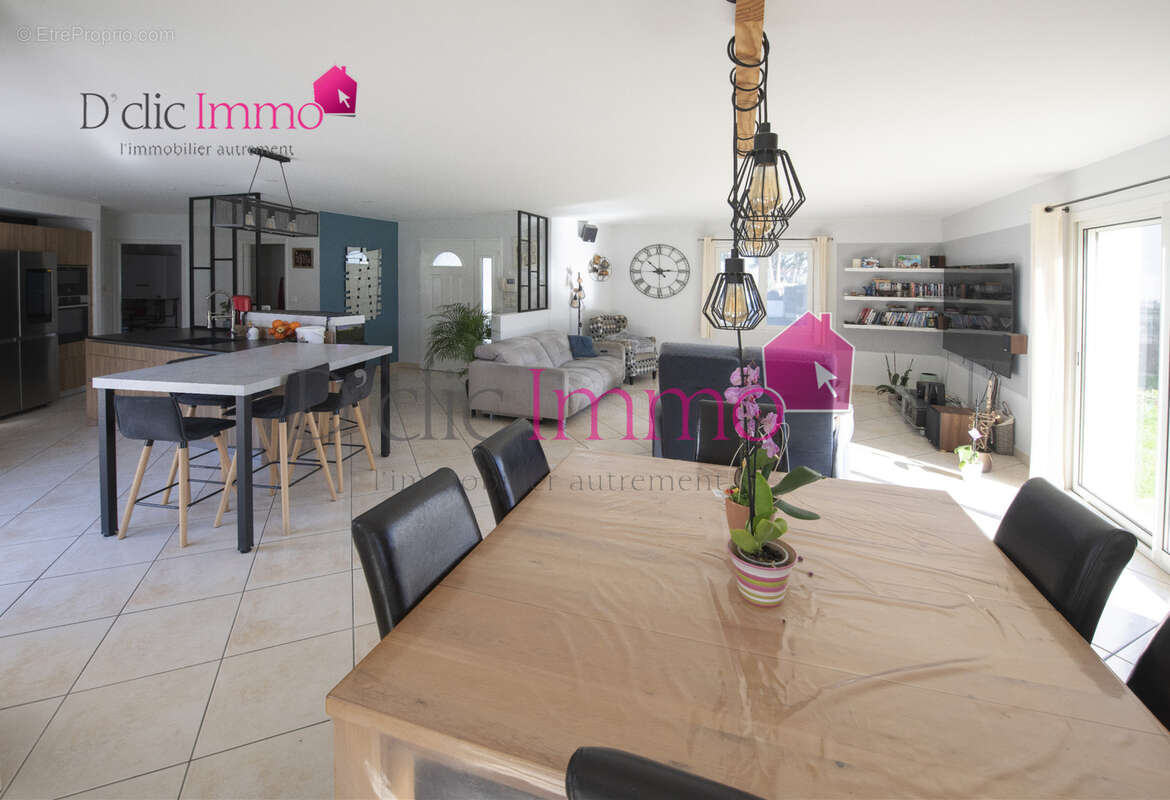 SAINT HILAIRE DE RIEZ   165 m2 habitables   4 chambres   2 garages (54 m2 et 48 m2)   Pièce SPA 32 m2   Jardin - photo 2