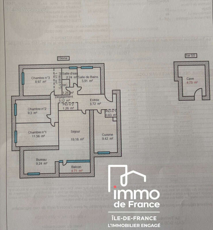 Appartement à CHAMPS-SUR-MARNE