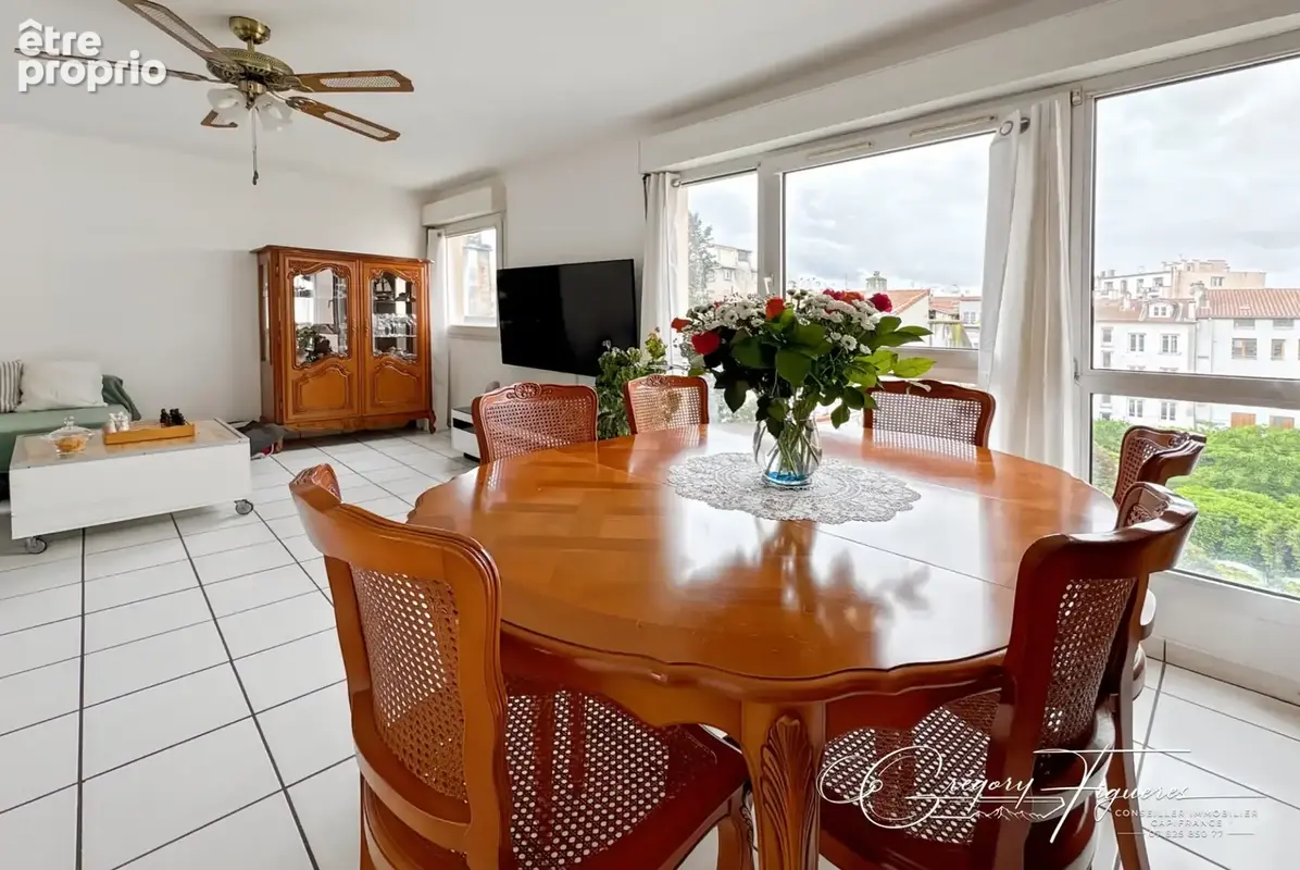 Appartement familial 79 m² – 4 pièces – 3 chambres – grand garage – grand jardin – résidence calme avec ascenseur – saint-étienn - photo 4