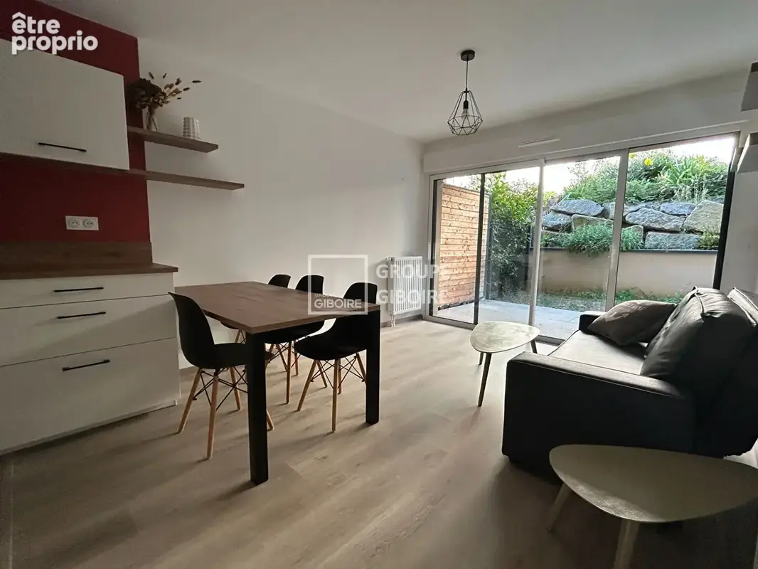 A vendre agence giboire appartement terrasse jardin type 2 une chambre un stationnement - photo 7