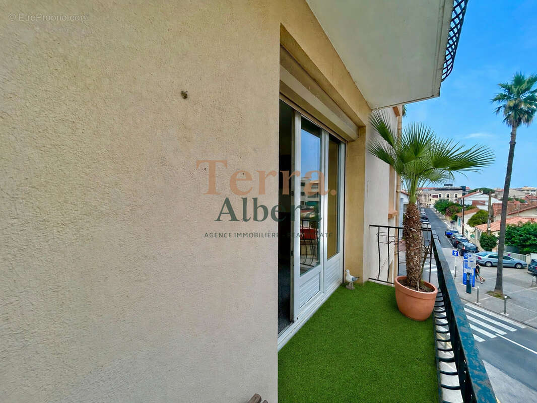 CANET Plage - Appartement Type 3 - traversant -BALCON - photo 2
