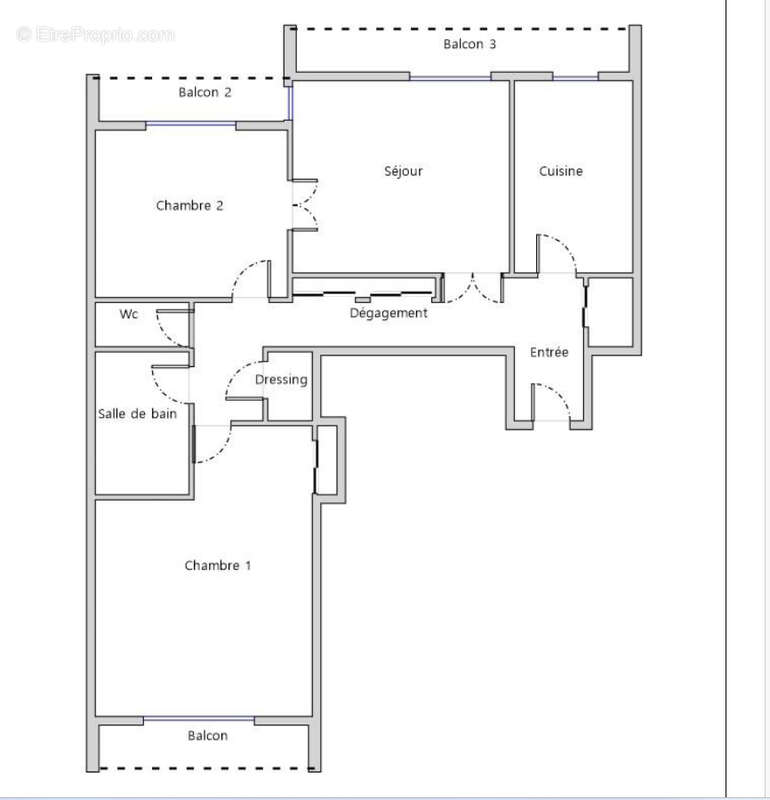 Appartement à CACHAN