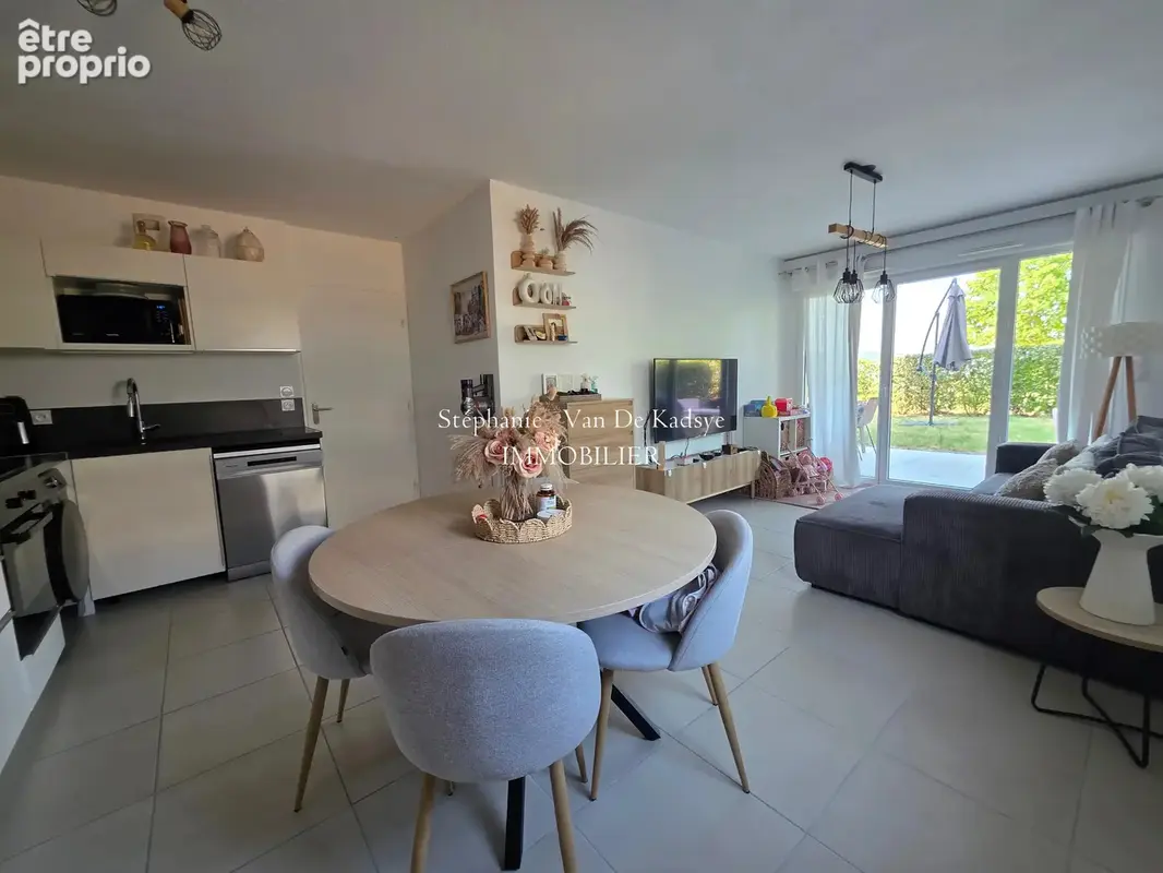 APPARTEMENT - REZ DE JARDIN -  2 chambres - jardin  - parking - photo 7