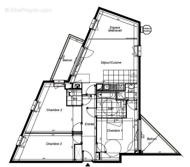 Appartement à COLOMBES