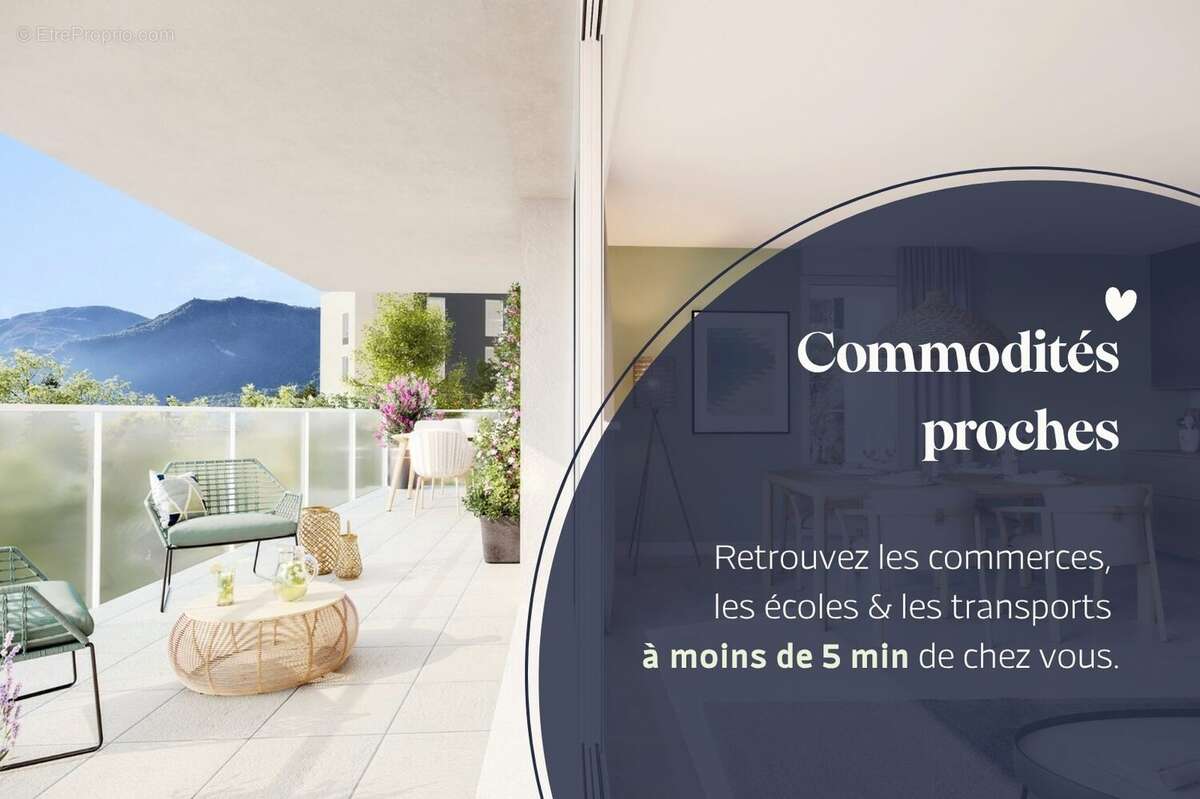Appartement à LA RAVOIRE