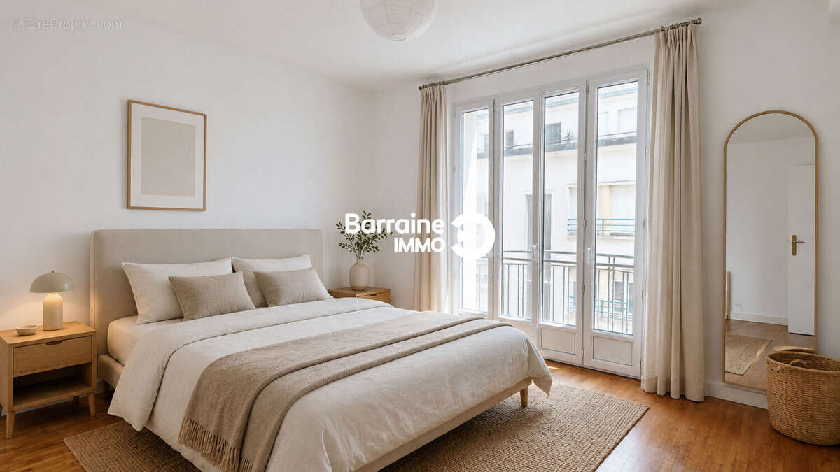 A vendre barraine immo - appartement t4 lumineux avec balcons en plein coeur du quartier siam à brest - photo 11