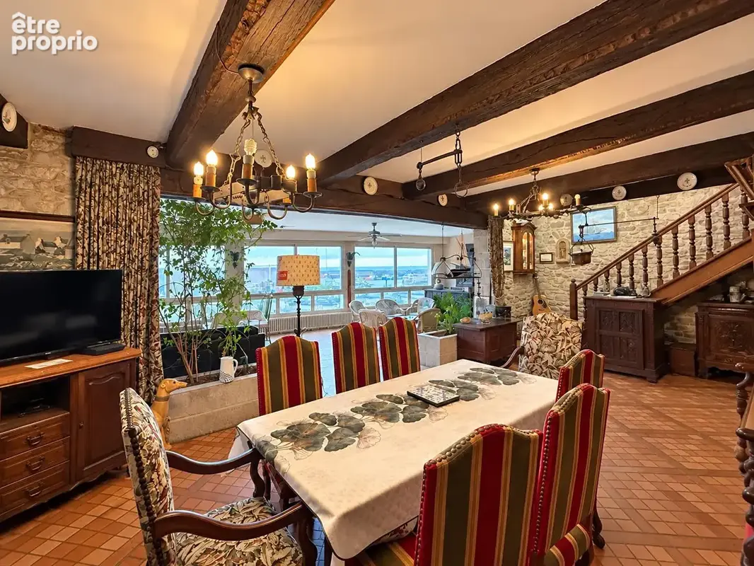 Au coeur de Port Maria, appartement d'exception 200m2 , 4 chambres, vue mer panoramique face à l'océan et à Belle-Île - photo 10