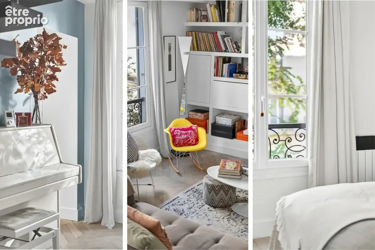 Coeur des batignolles. duplex charme absolu - photo 6