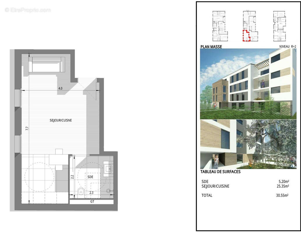 Appartement à BRIE-COMTE-ROBERT