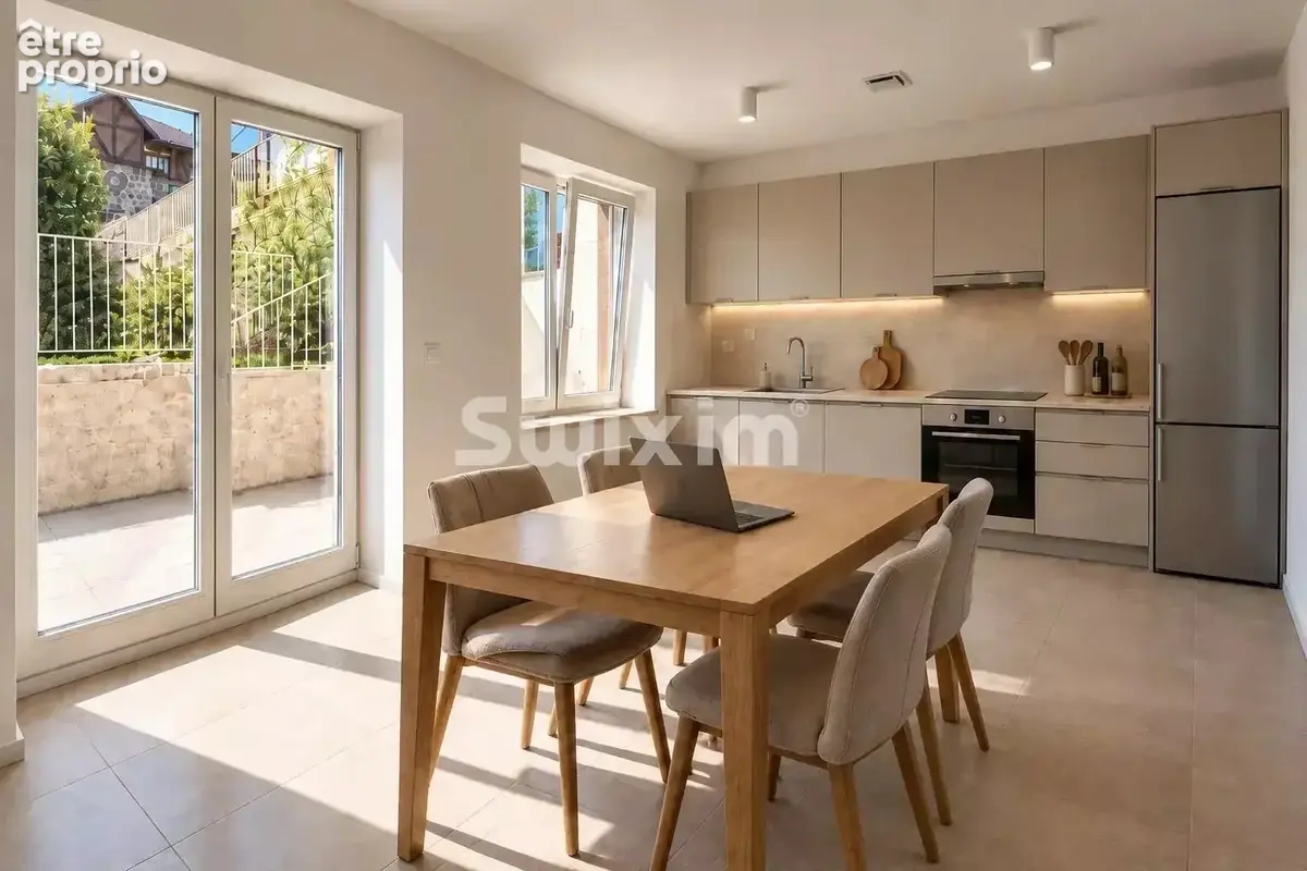 Appartement 103 m² sur deux niveaux – deux entrées et deux terrasses - photo 3
