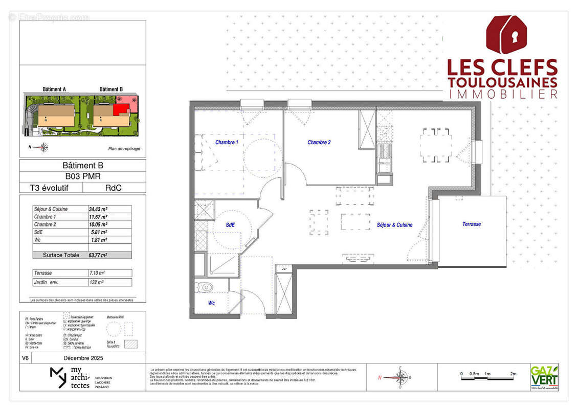 Appartement à TOULOUSE