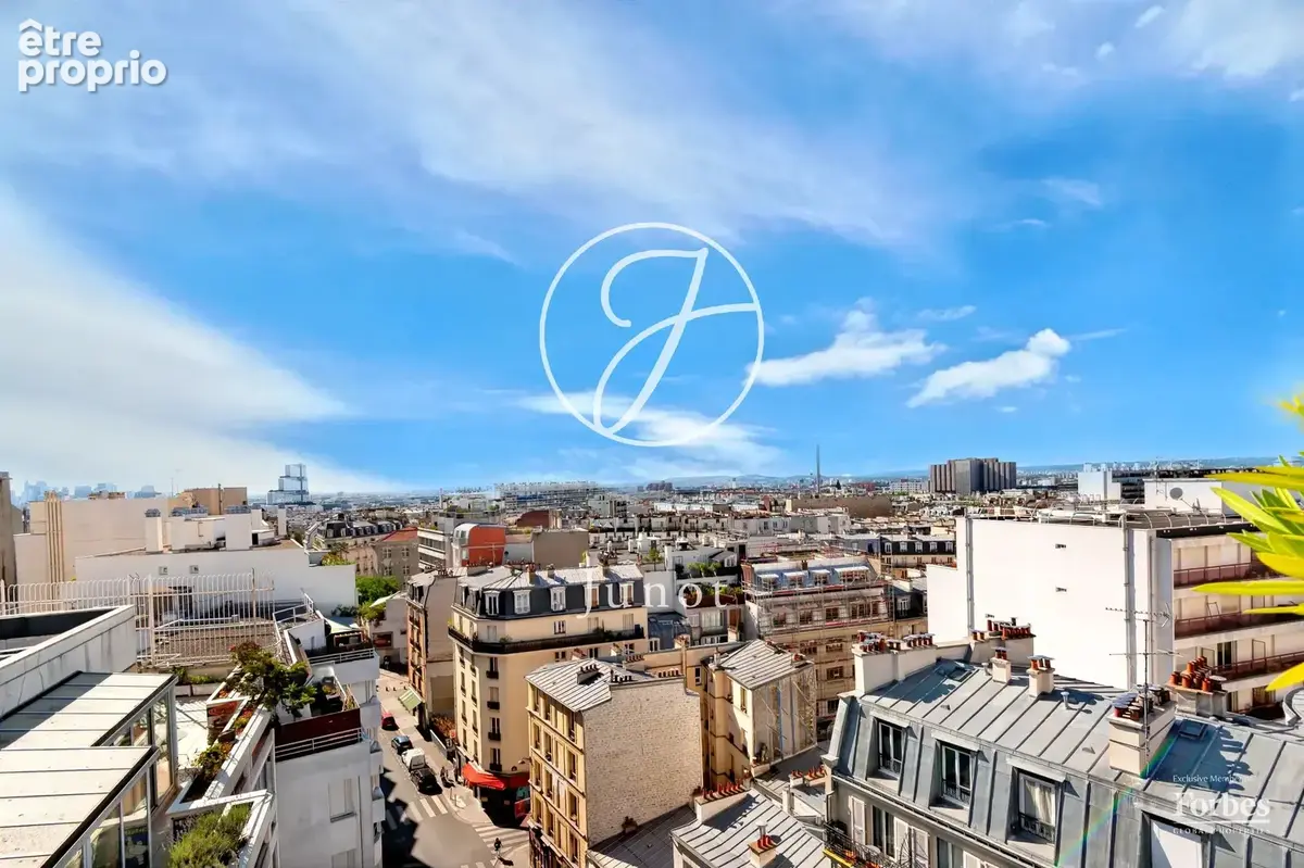 Paris 18e - MARCADET / LAMARCK - Appartement - 3 pièces - 80,03m² Carrez - 2 chambres -  Terrasse et 2 balcons de 29m² - Dernier - photo 15