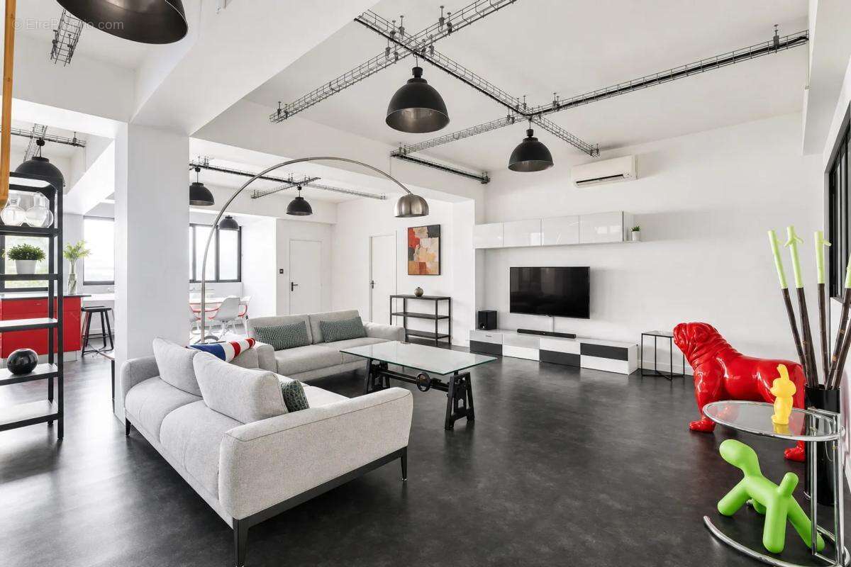 Loft lumineux 105 m², terrasse à Paris 12 - photo 3