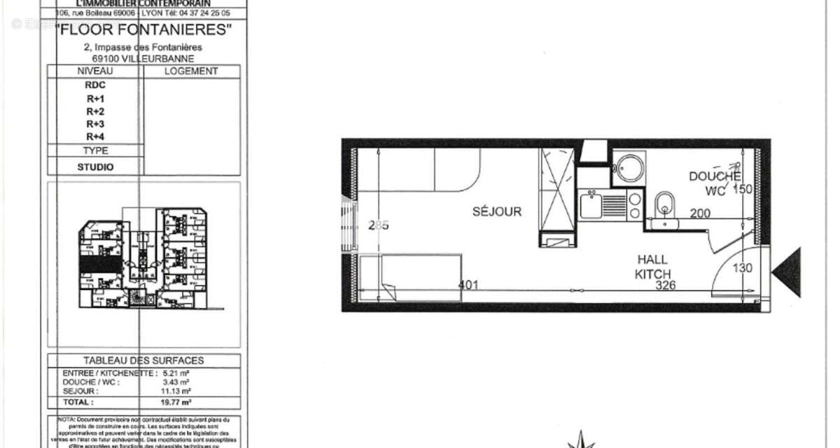 Appartement à VILLEURBANNE