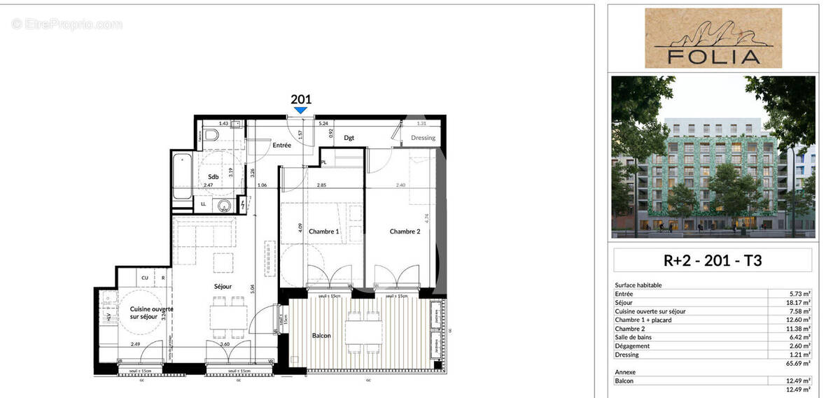 Appartement à SAINT-OUEN