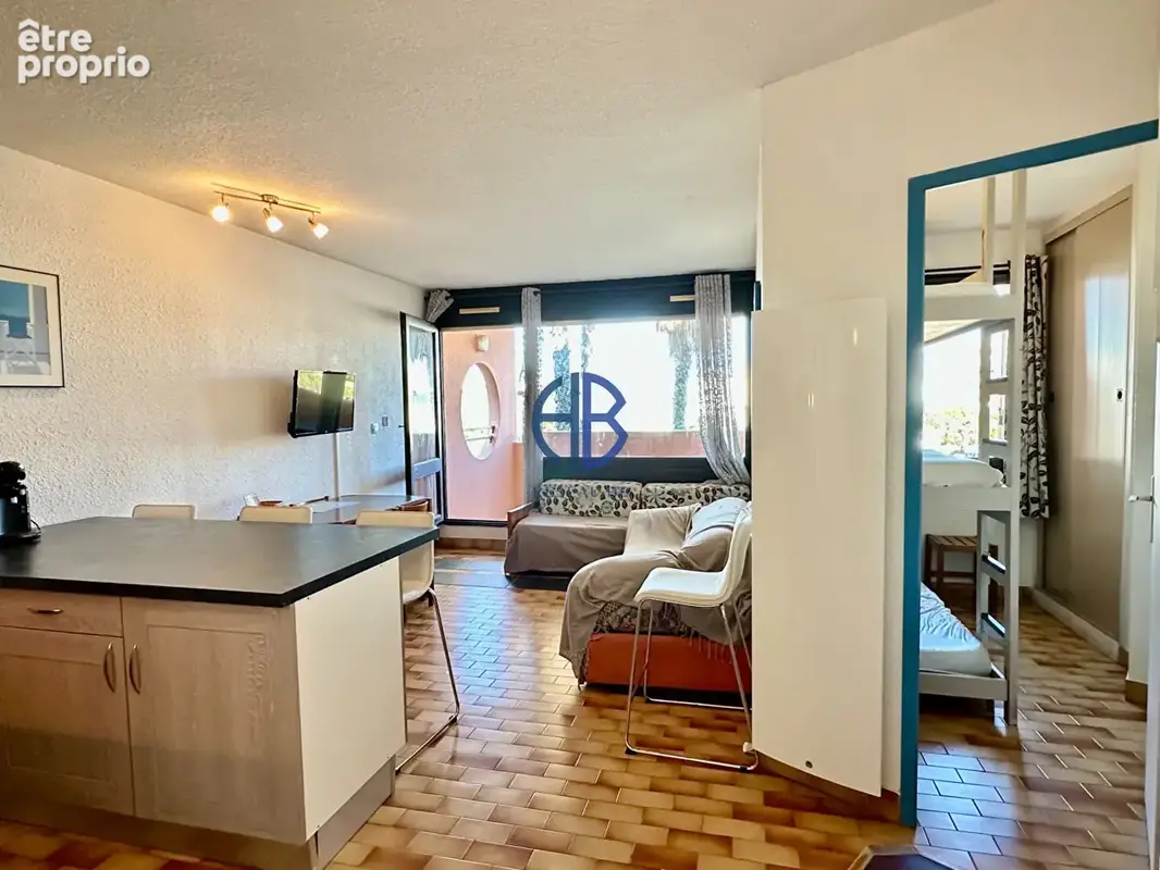 Studio cabine avec parking et piscine - Secteur Falaises - photo 8