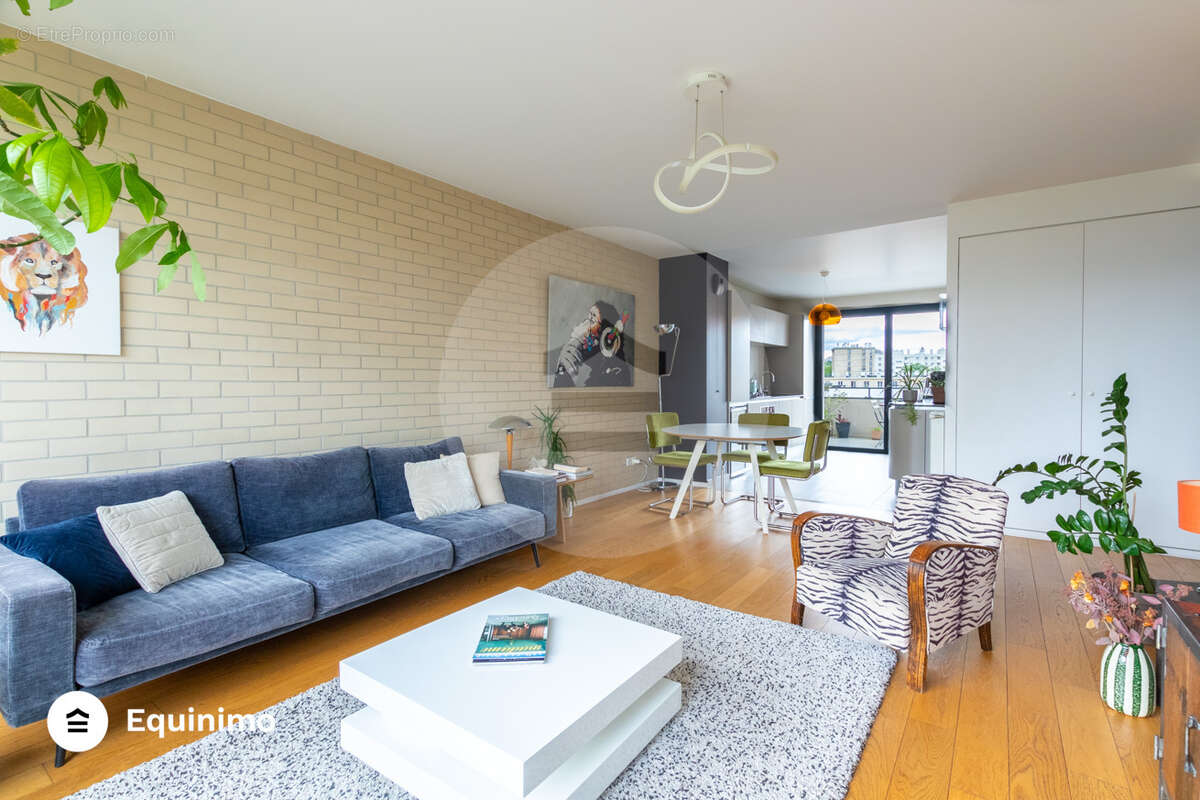 Superbe duplex familial 133 m2, terrasses, vue Canal de l’Ourcq - photo 2