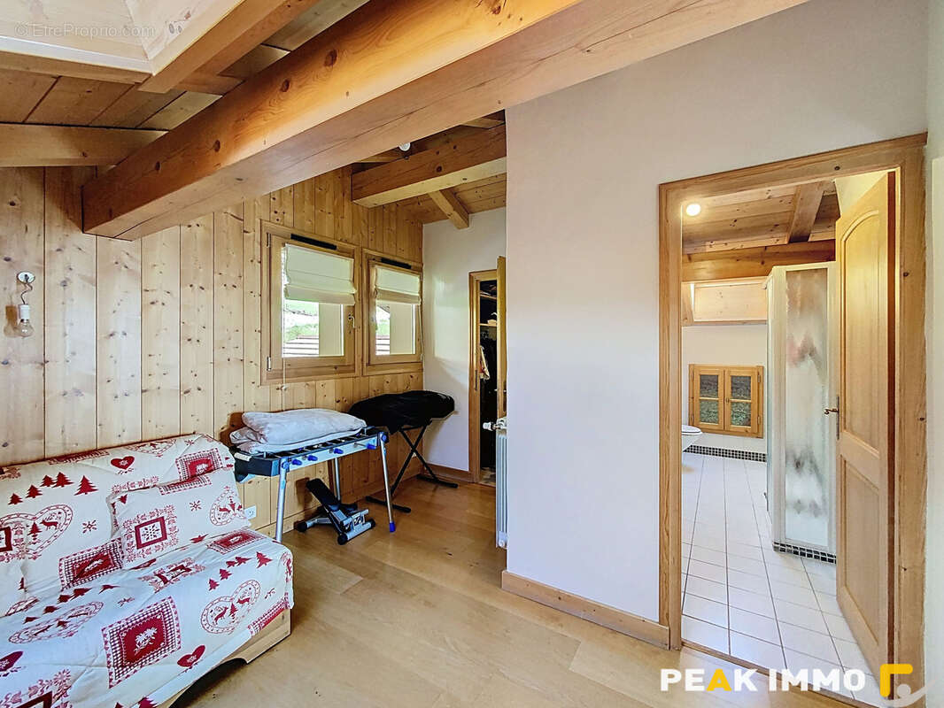 Coteau de saint roch chalet 215 m2 face mont blanc - photo 14