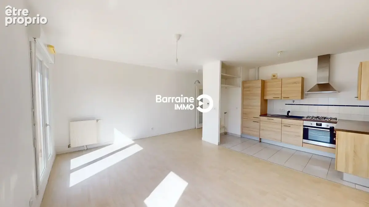 Appartement t3 avec terrasse - 2 chambres - garage double - dernier etage - photo 2