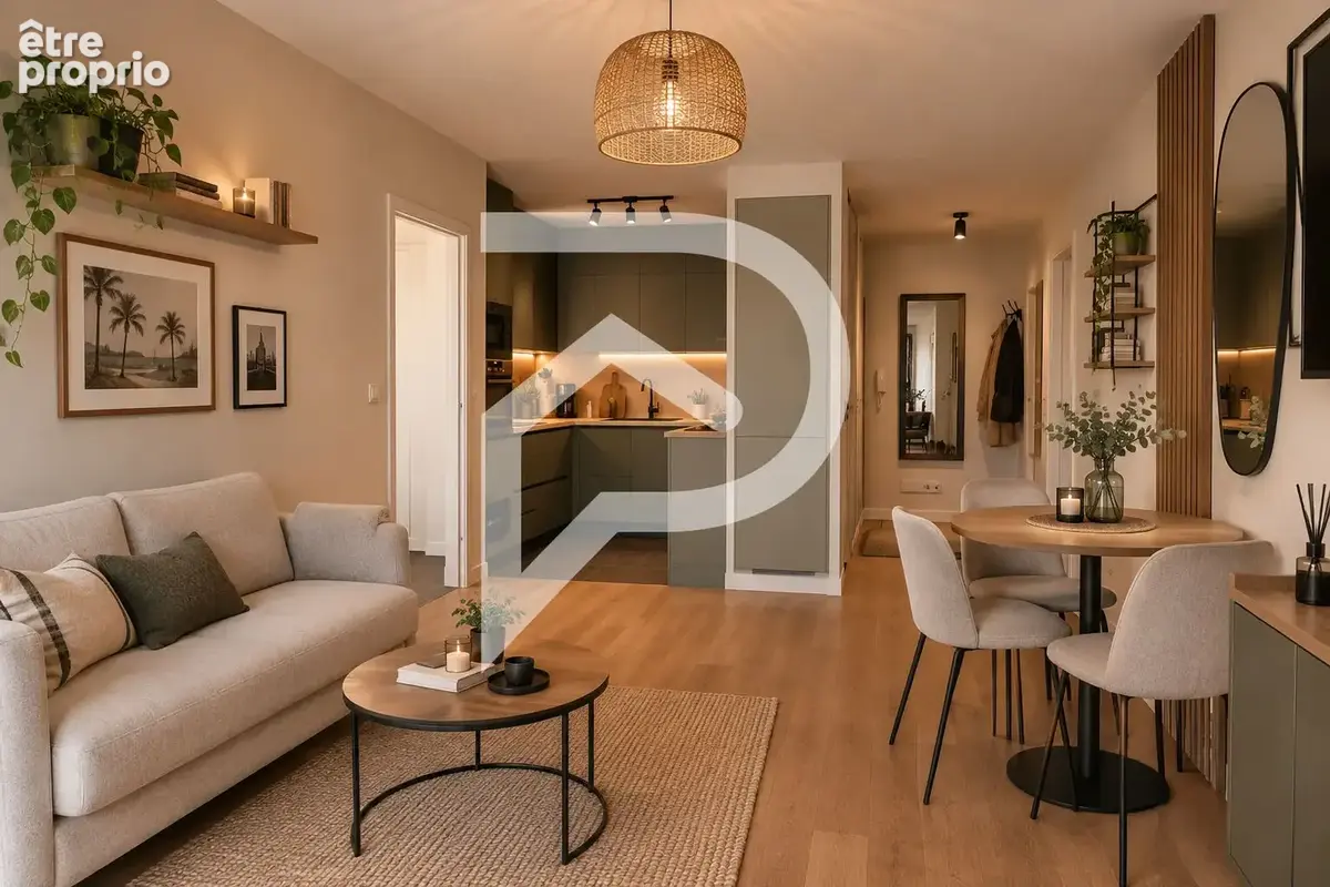 Appartement à vendre 2 pièces 45m² - photo 4