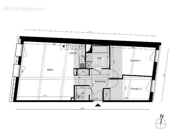 Appartement à TOULOUSE