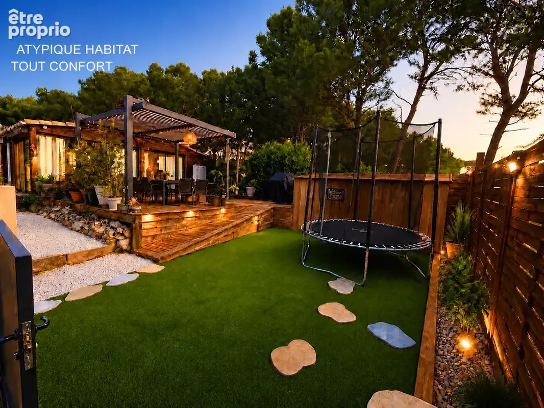 Hameau du camp du castellet (var) 200 m2 + habitat residentiel de plain pied - t3 - domaine securise - photo 3