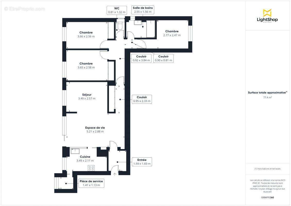 Appartement à VILLEJUIF