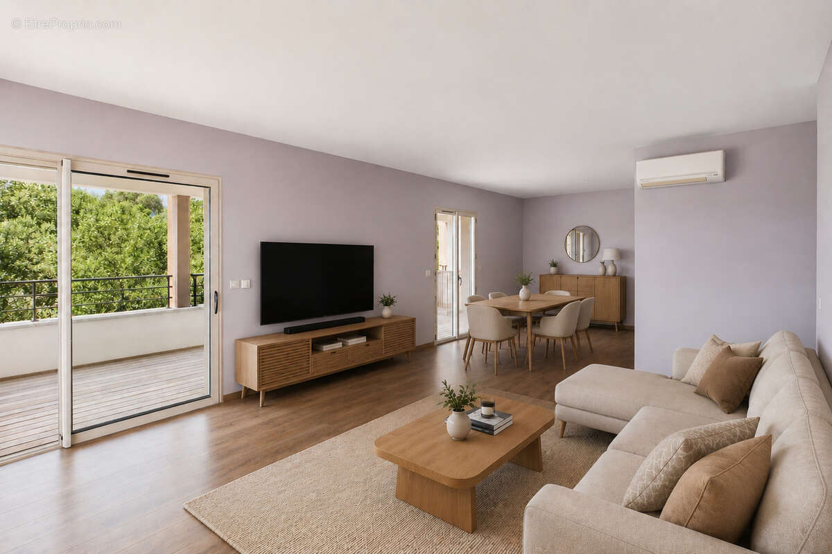 Appartement T3 avec grande terrasse couverte - photo 5