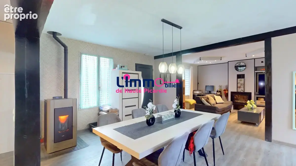 Maison 5 pièces 143 m² à vendre à Rethonvillers (80700) - photo 2
